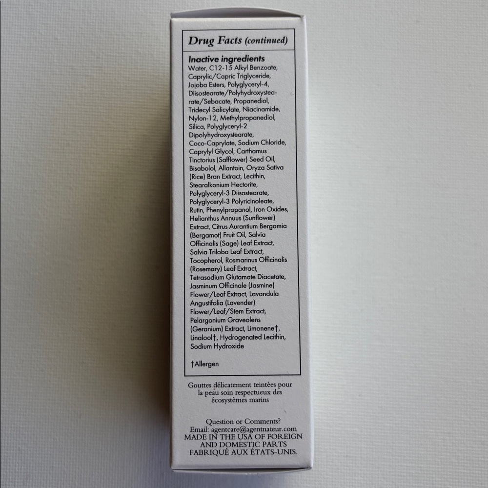 Agent Nateur Dewy Tinted Beige Skin Drops Broad Spectrum SPF 50 Sunscreen - Picture 4 of 13